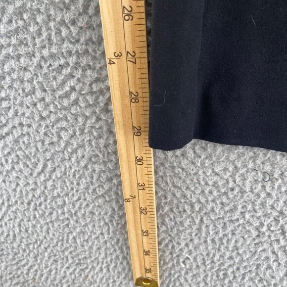 Chicos Pants Womens 1.5 US 10 Black Wide Leg Trousers Office Career Work Casual - Picture 9 of 11